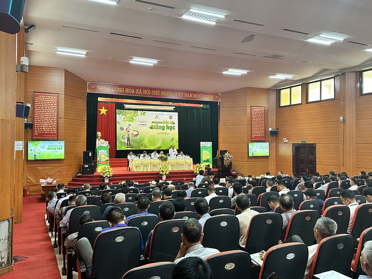 Toàn cảnh chương trình Bác sỹ nông học.