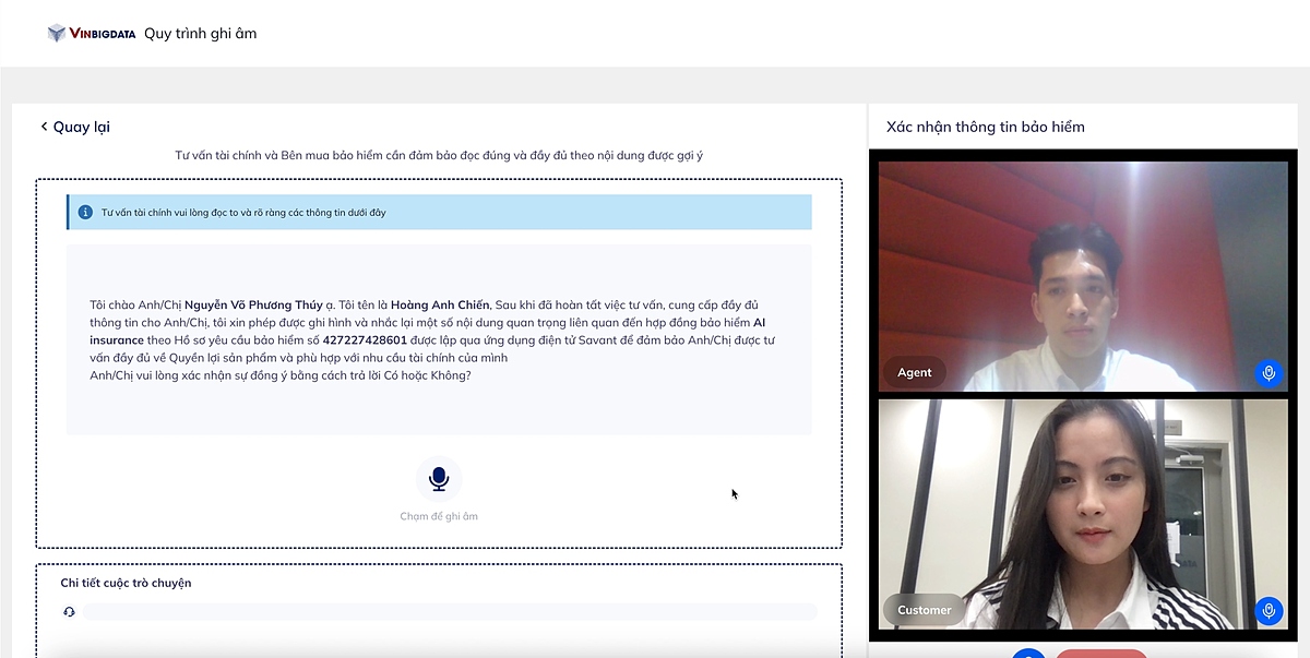VinBigdata đã tiếp tục tiến thêm một bước trong việc nghiên cứu, kết hợp mô hình ngôn ngữ lớn nhằm nâng cao chất lượng của hệ thống nhận dạng tiếng nói.