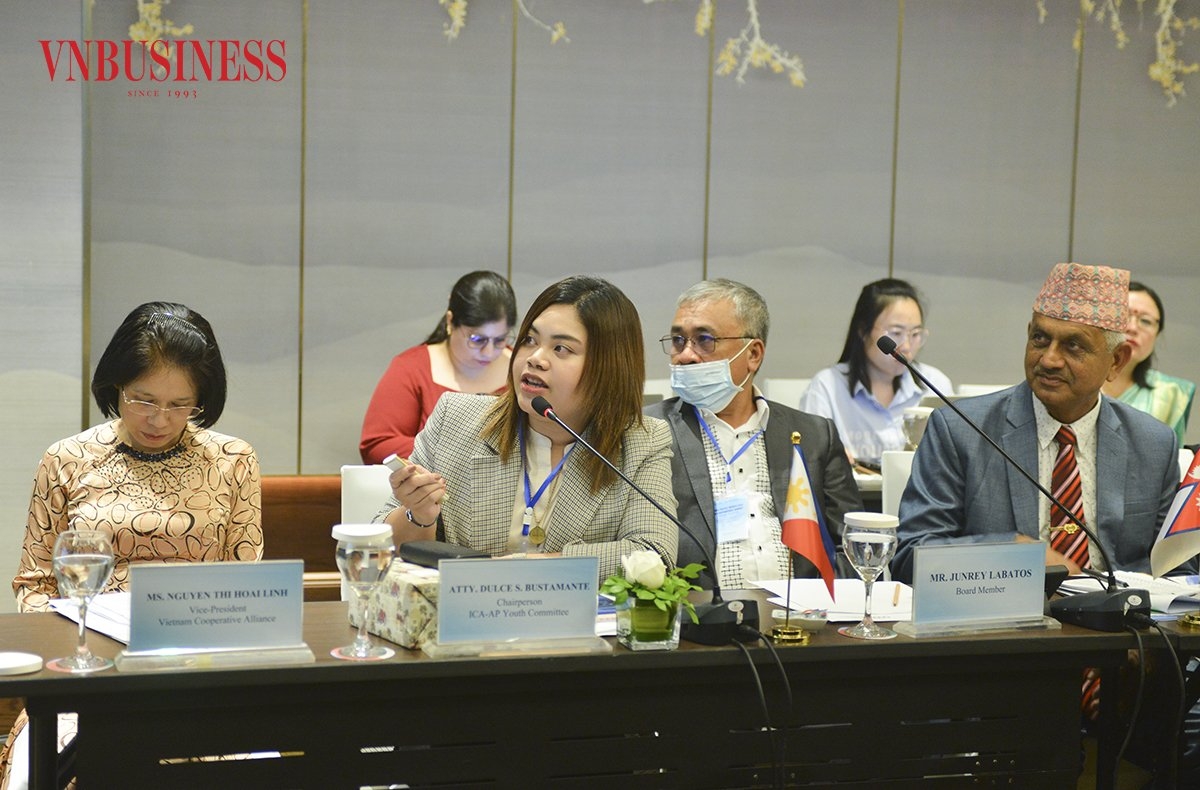 Vấn đề làm sao để HTX các nước trong khu vực phát triển bền vững được các đại biểu quan tâm.