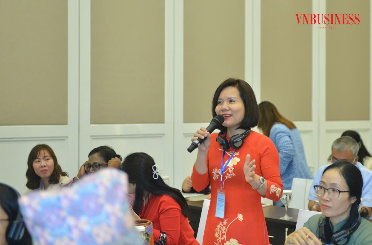 Giám đốc HTX 3T nông sản Cao Phong, Vũ Thị Thủy cho rằng đầu tư cho tiếng Anh sẽ giúp tăng cơ hội cho HTX.