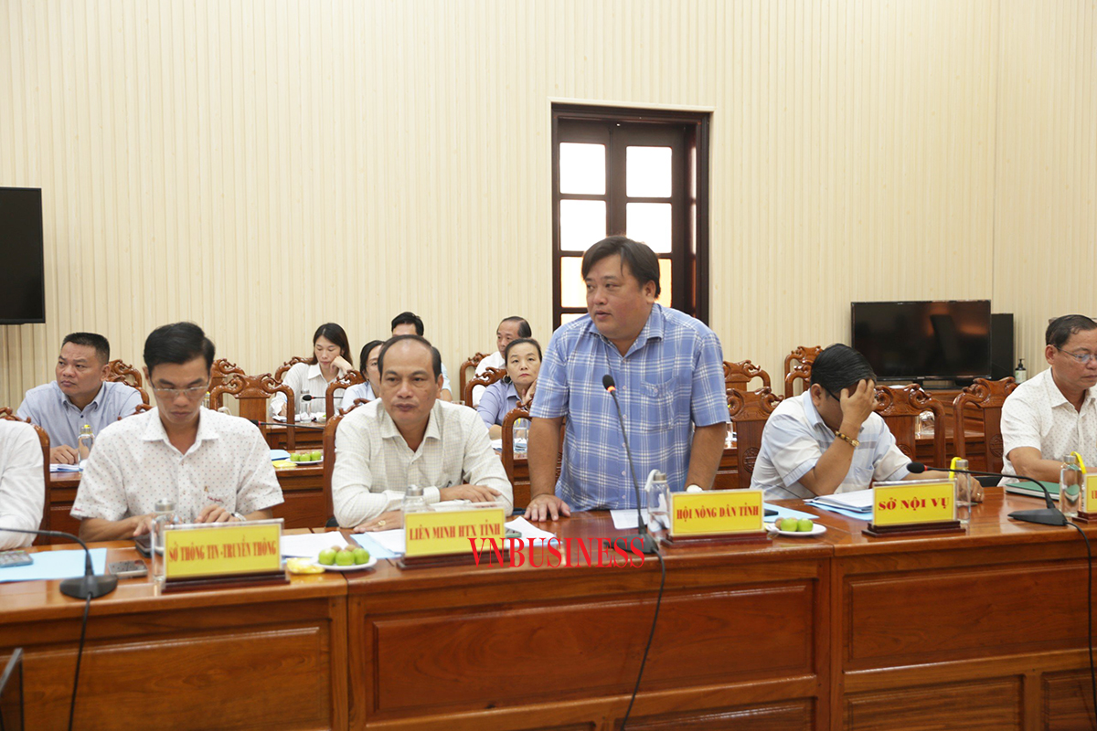 Chủ tịch Hội Nông dân tỉnh Bạc Liêu Nguyễn Hoàng Thoại cho rằng phát triển HTX giúp nâng cao thu nhập cho người dân.