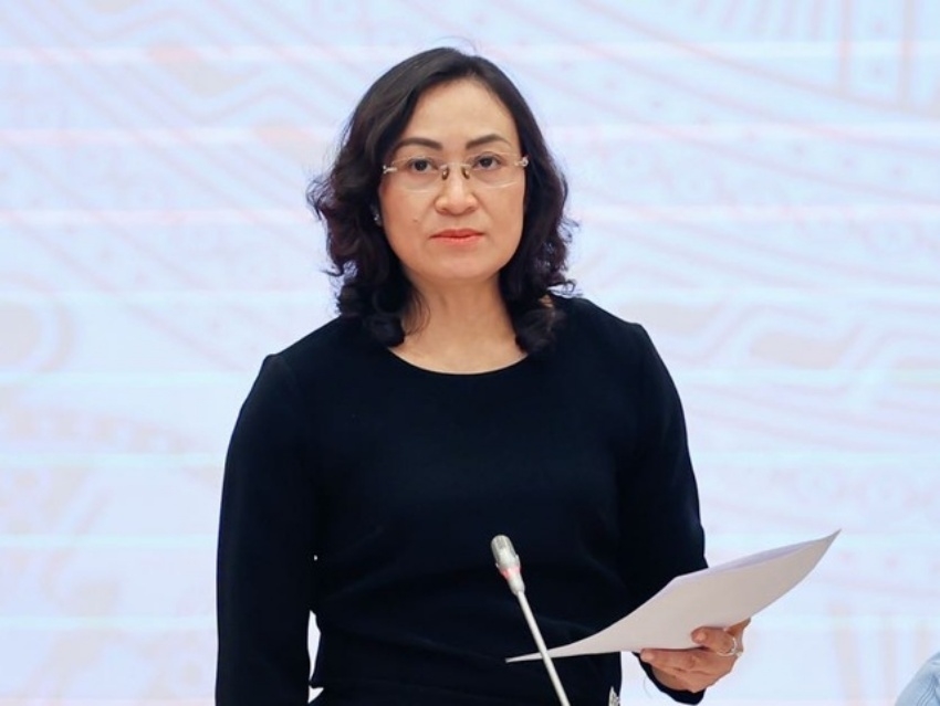 Thứ trưởng Bộ Công Thương Phan Thị Thắng.