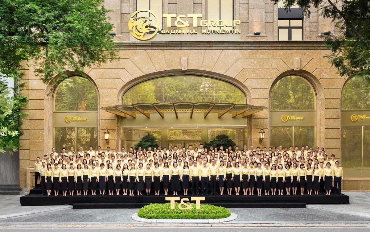 T&T Group – Tập đoàn kinh tế tư nhân đa ngành hàng đầu Việt Nam.