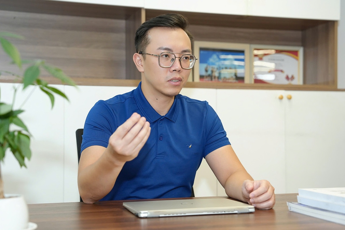 Ông Hoàng Tuấn Anh - Giám đốc dự án Meey Map của Meey Group.