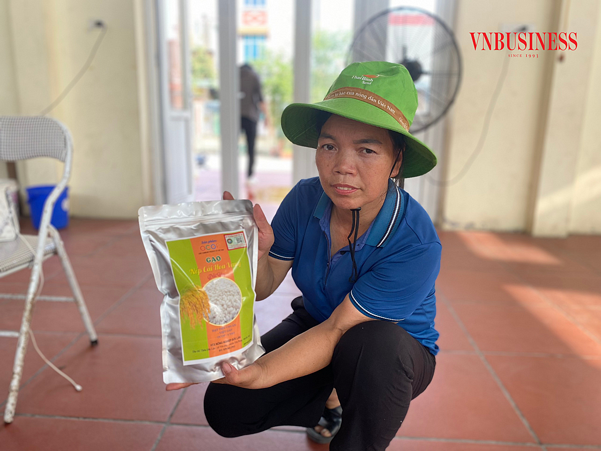 Gạo Nếp cái hoa vàng Đức Lân đã đạt chứng nhận OCOP 4 sao của tỉnh Bắc Ninh.