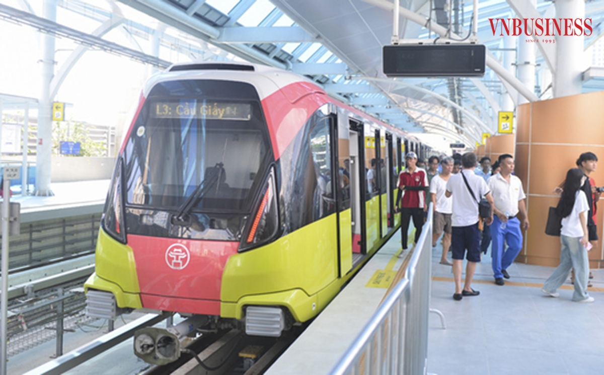 Hà Nội dự kiến làm 15 dự án đường sắt đô thị, tổng chiều dài hơn 616 km.