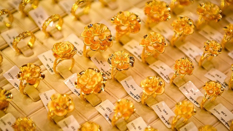 Vàng nhẫn bán ra đạt mức cao nhất kể từ đầu năm tới nay là 78,4 triệu đồng/lượng.