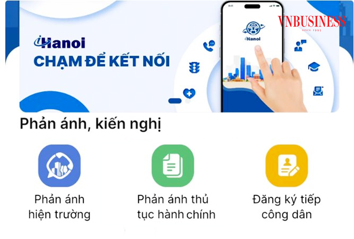 Các kiến nghị, phản ánh của người dân trên ứng dụng iHanoi sẽ được giải quyết sớm.
