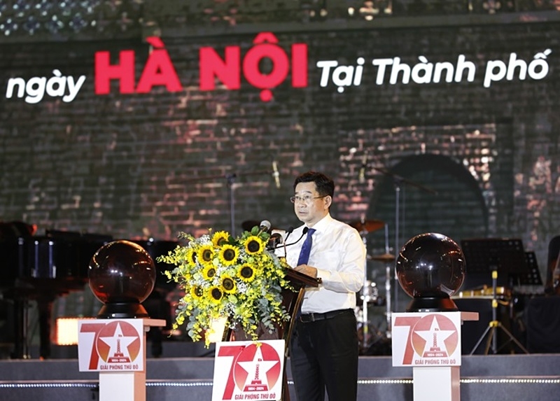 Phó Chủ tịch UBND Thành phố Hồ Chí Minh Dương Ngọc Hải phát biểu tại buổi lễ.