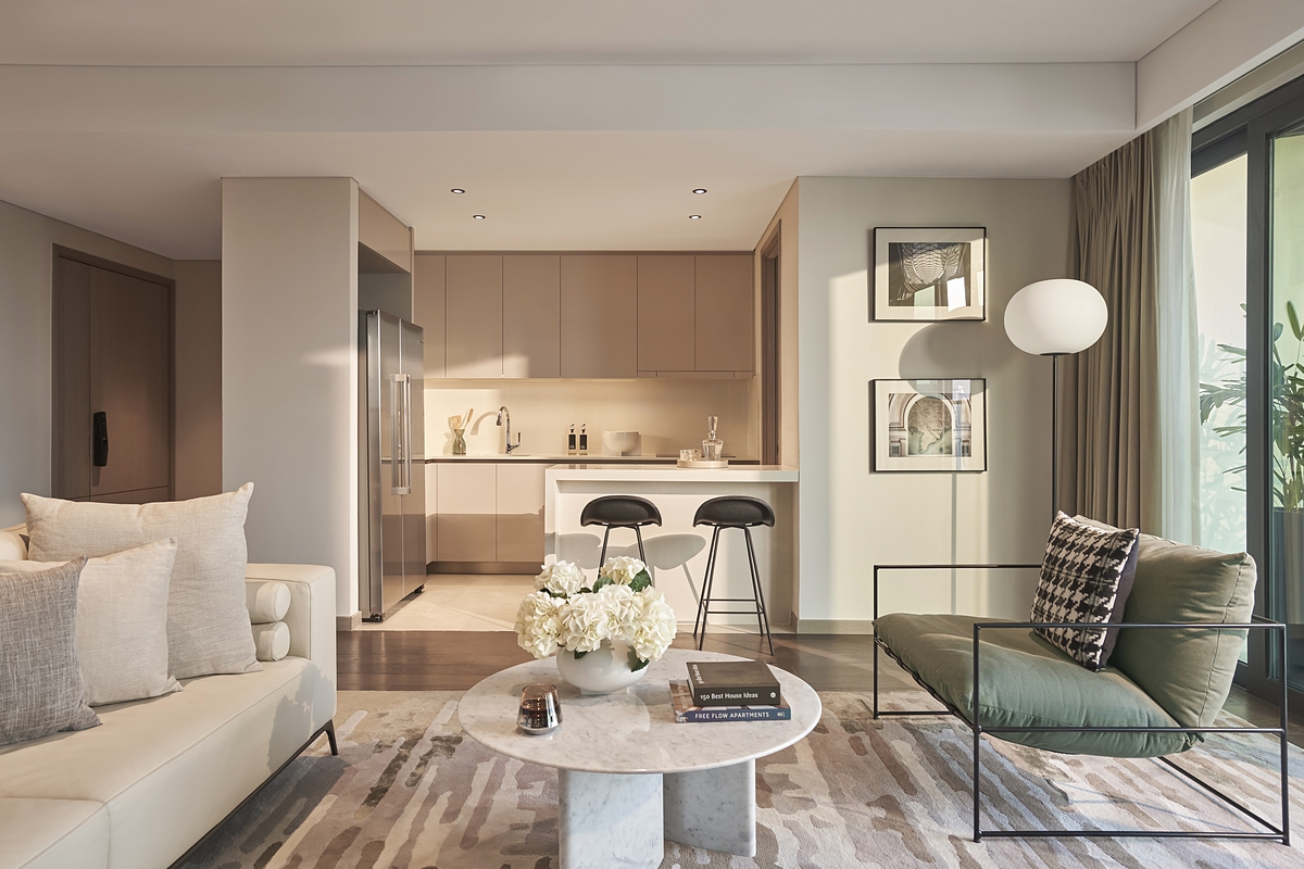 Các căn hộ hàng hiệu Marriott được nhiều khách hàng lựa chọn làm kênh tích sản. Ảnh: Masterise Homes.