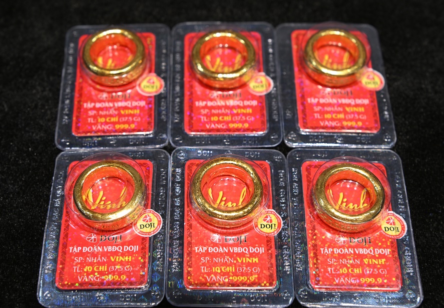 Vàng nhẫn giao dịch tại 78,4 triệu đồng/lượng.