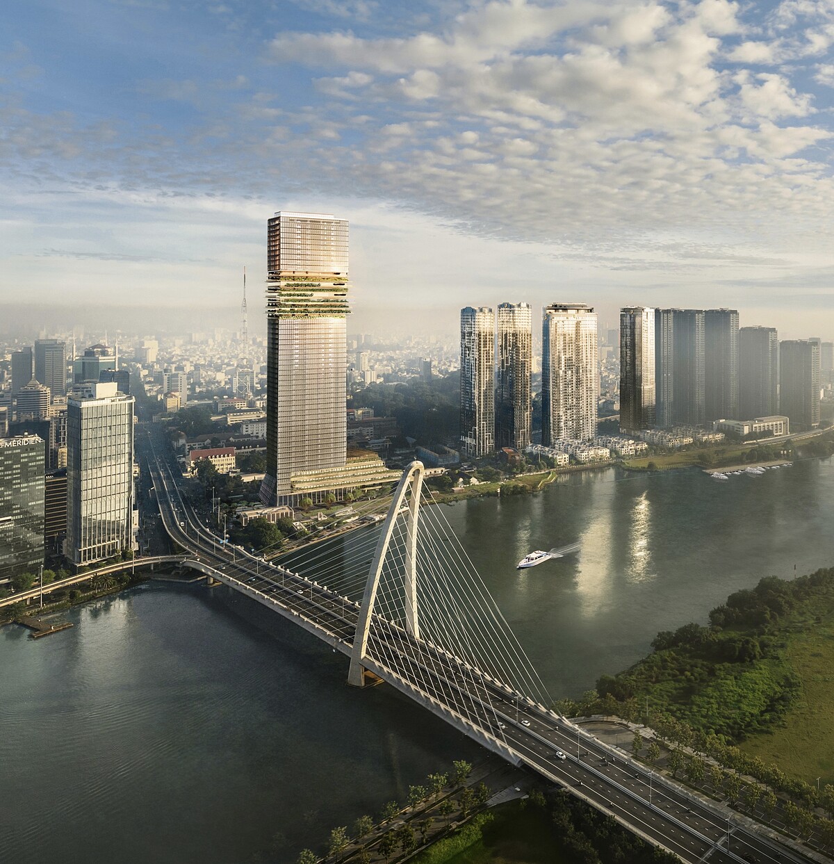 Marina Central Tower - biểu tượng làm nên chân trời mới của TPHCM.
