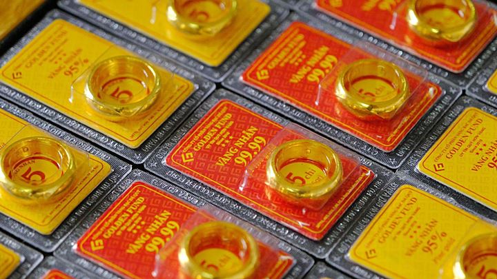 Vàng nhẫn đang tiến lên mốc 79 triệu đồng/lượng.