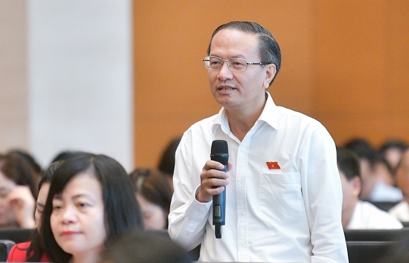 Đại biểu Đinh Ngọc Minh, Ủy viên chuyên trách Ủy ban Kinh tế.