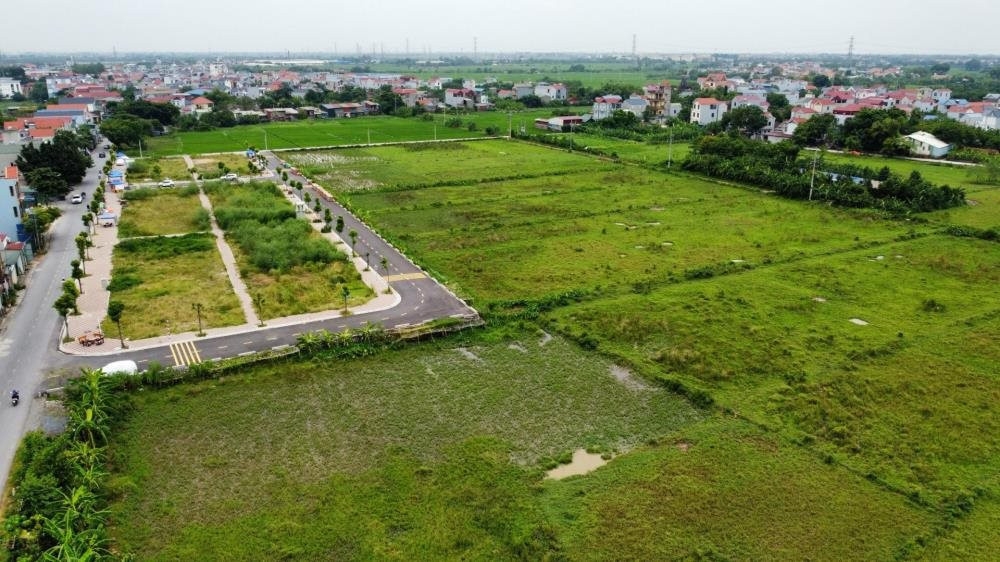 Các lô đất được đấu giá tại huyện Thanh Oai vừa qua có giá cao bất thường.