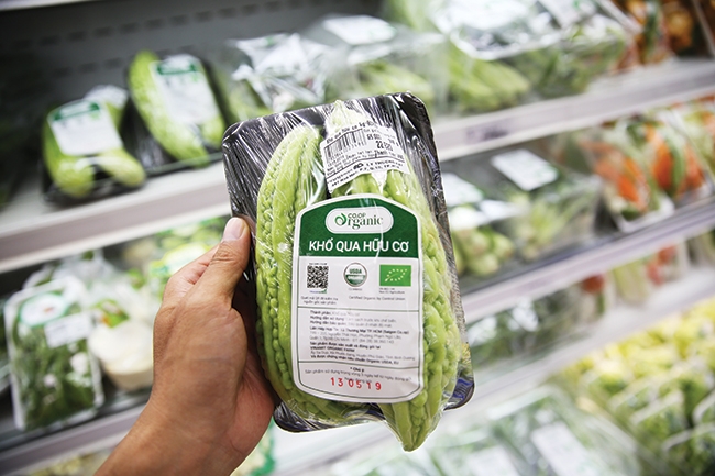 Nhãn hữu cơ nếu thiết kết đúng quy định của từng thị trường sẽ mở rộng đầu ra cho HTX.