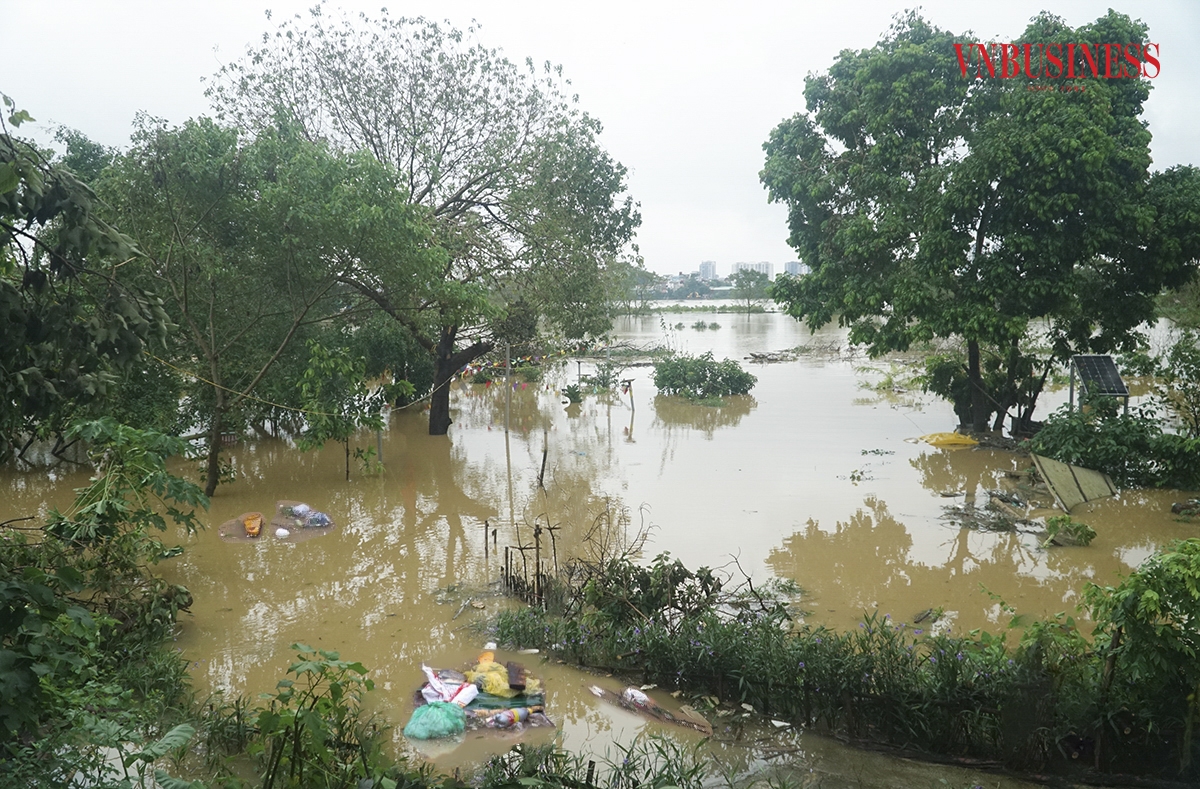 Trước tình hình nước sông Hồng dâng cao, nguy cơ gây ngập lụt, Sở Nông nghiệp và Phát triển nông thôn Hà Nội đề nghị UBND các quận, huyện, thị xã sẵn sàng sơ tán người dân sống tại khu vực bãi giữa sông Hồng trên địa bàn các quận: Tây Hồ, Ba Đình, Long Biên. Phạm Hòa