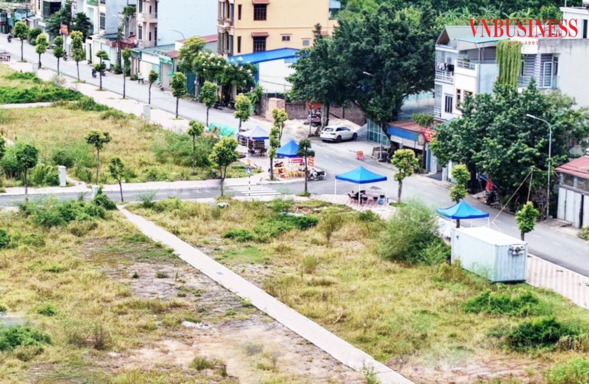 Môi giới bất động sản đổ về khu vực đấu giá đất Thanh Oai thổi giá bán chênh, sau đó lại nhanh chóng biến mất.