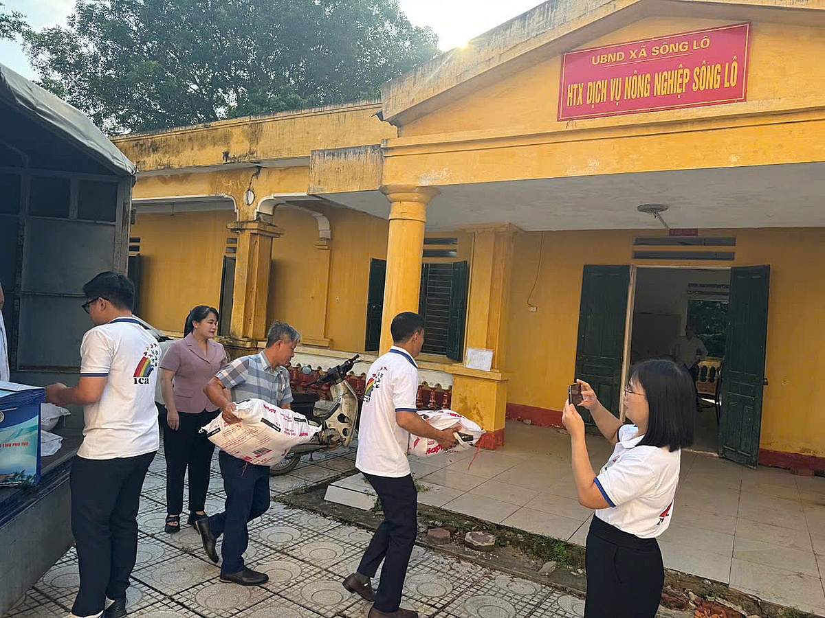 Hoạt động hỗ trợ của Liên minh HTX Việt Nam tại Vĩnh Phúc.