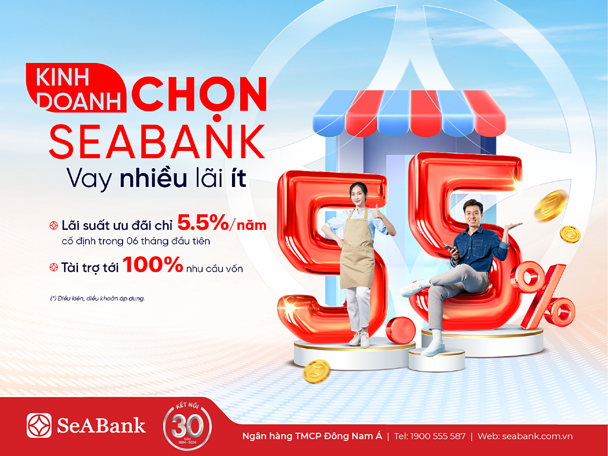 Chương trình ưu đãi Chọn SeAbank - Nhiều lợi ích - Ít âu lo.