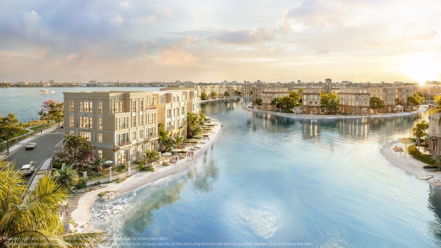 Vinhomes Royal Island kiến tạo mô hình biệt biệt thự “đảo trong đảo” giữa lòng thành phố.