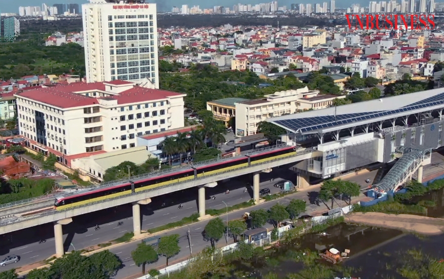 Hệ thống đường sắt đô thị được kỳ vọng hoàn thiện bức tranh giao thông đô thị hiện đại tại Hà Nội.
