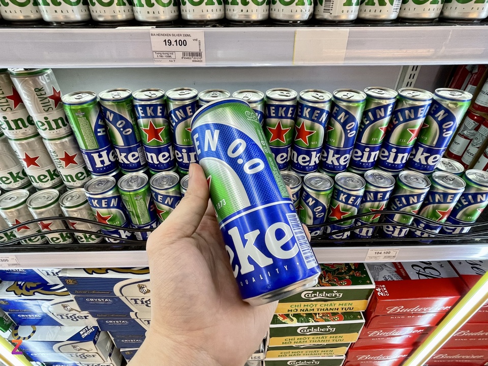 Để thúc đẩy doanh số, Heineken nỗ lực quảng bá bia không cồn.