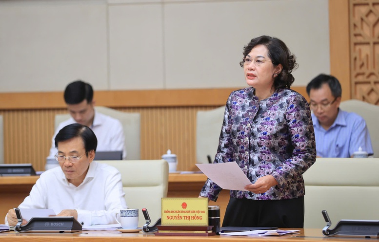 Thống đốc Ngân hàng Nhà nước Việt Nam Nguyễn Thị Hồng - Ảnh: VGP