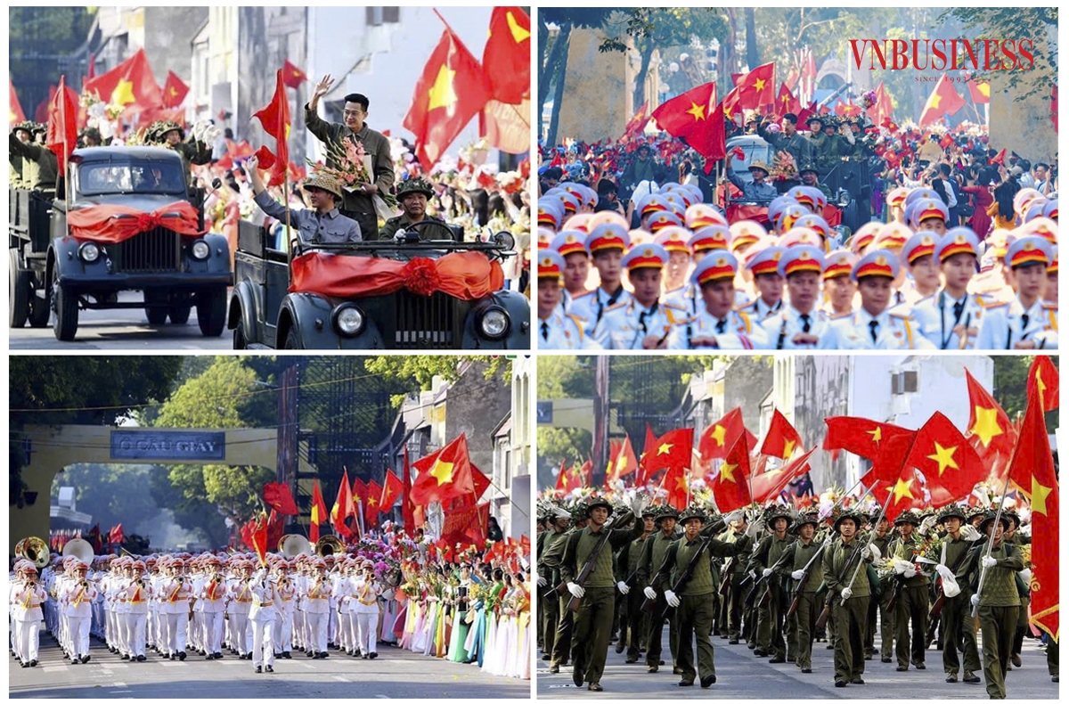 Chào mừng kỷ niệm 70 năm Ngày tiếp quản Thủ đô &lpar;10/10/1954-10/10/2024&rpar; Ngày hội Văn hóa vì Hòa bình diễn ra sáng 6/10 tại không gian phố đi bộ Hồ Hoàn Kiếm với màn trình diễn mãn nhãn, tái hiện lại sinh động hình ảnh đoàn quân tiến về tiếp quản Thủ đô năm 1954. Phạm Hòa