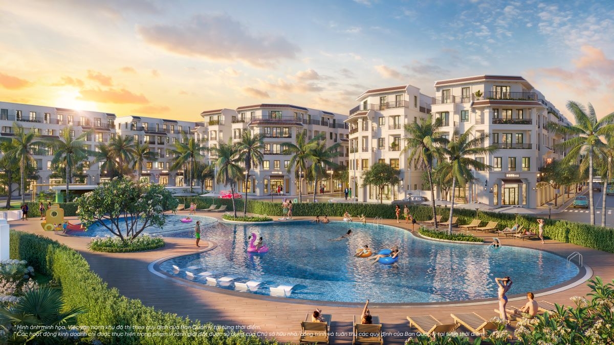 Nhà phố thế hệ mới tại phân khu Cát Tường còn mang tới cho cư dân tinh hoa chất sống đẳng cấp hàng đầu.