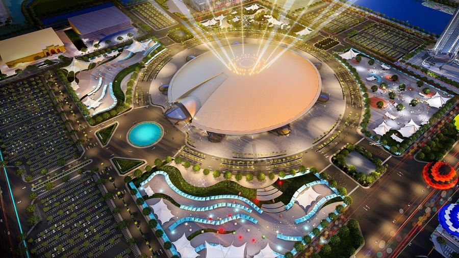 Trung tâm Hội chợ Triển lãm Quốc gia được ví như “kỳ quan mới” của Thủ đô khi có tổng quy mô lên tới 90ha.