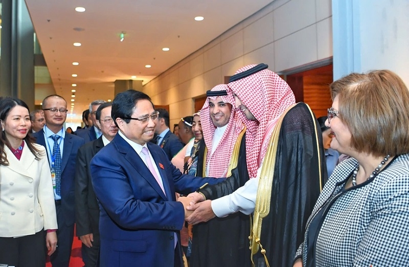 Thủ tướng Chính phủ Phạm Minh Chính tham dự Hội nghị Halal “Phát huy nội lực, tăng cường hợp tác quốc tế để xây dựng ngành Halal Việt Nam phát triển bền vững”.