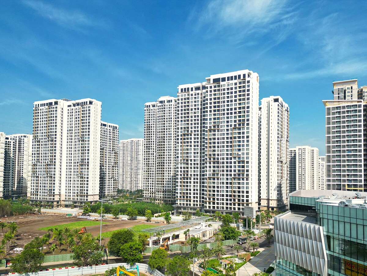 Vị trí trung tâm, đẹp nhất đại đô thị Grand Park của khu compound Masteri Centre Point.