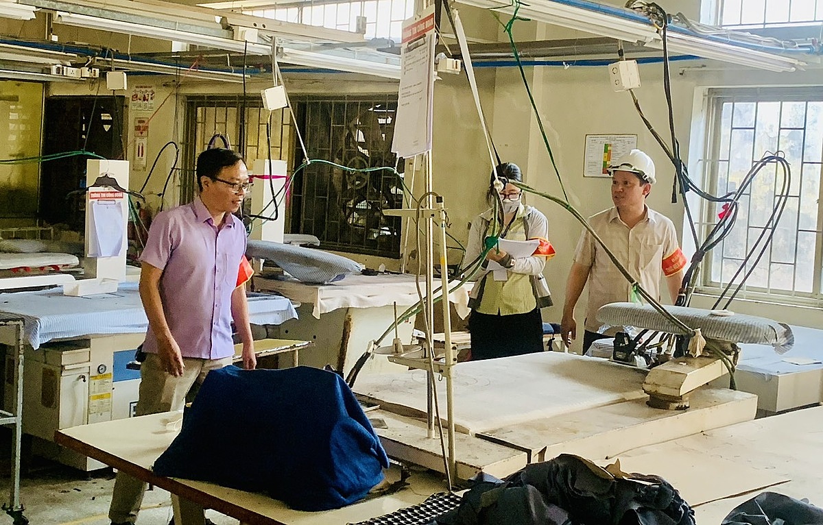 Một trong số tài sản của Công ty Cổ phần May Hai còn trong khu đất 72 Lạch Tray, Ngô Quyền, Hải Phòng.