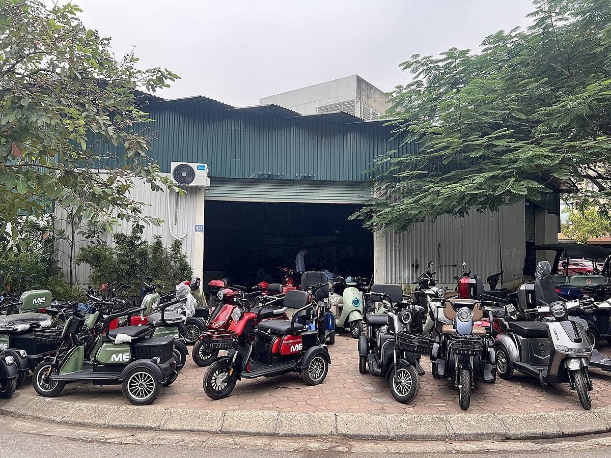 Tang vật vi phạm tại hiện trường.