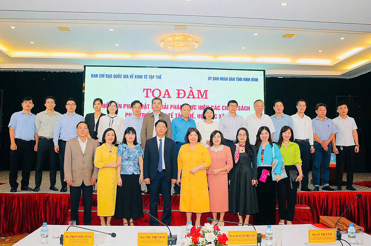 Tọa đàm giúp các HTX ứng dụng Luật HTX 2023 một cách thuận lợi hơn.