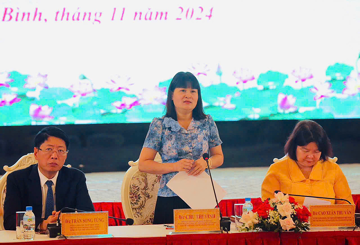 Phó Cục trưởng Cục Kinh tế Hợp tác đề nghị Liên minh HTX các tỉnh, thành phố tiếp tục tham mưu cho UBND tỉnh, thành phố xây dựng các chính sách kịp thời, hiệu quả.