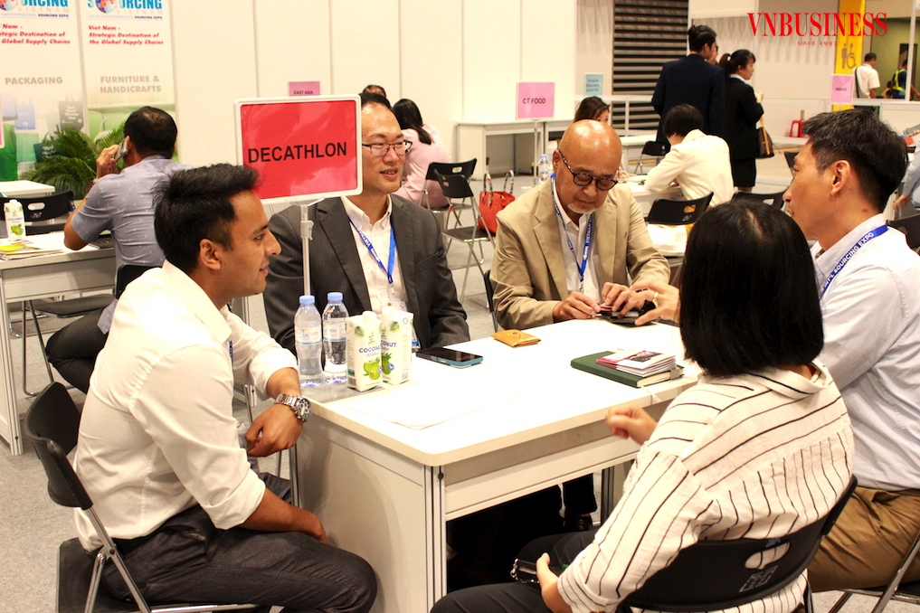 Hoạt động kết nối giao thương giữa các nhà thua mua lớn từ EU với DN Việt ngày càng diễn ra thường xuyên hơn.