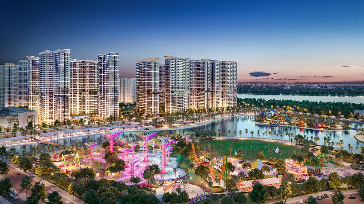 Vị trí độc tôn tại trái tim Vinhomes Grand Park của The Opus One mở ra bộ tứ “tầm view vĩnh cửu”.