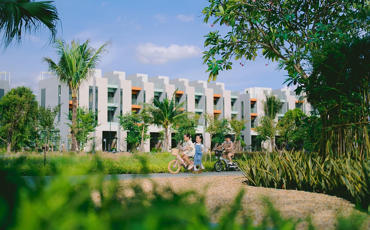 Ecovillage Saigon River với ảnh sắc thiên nhiên tươi đẹp.