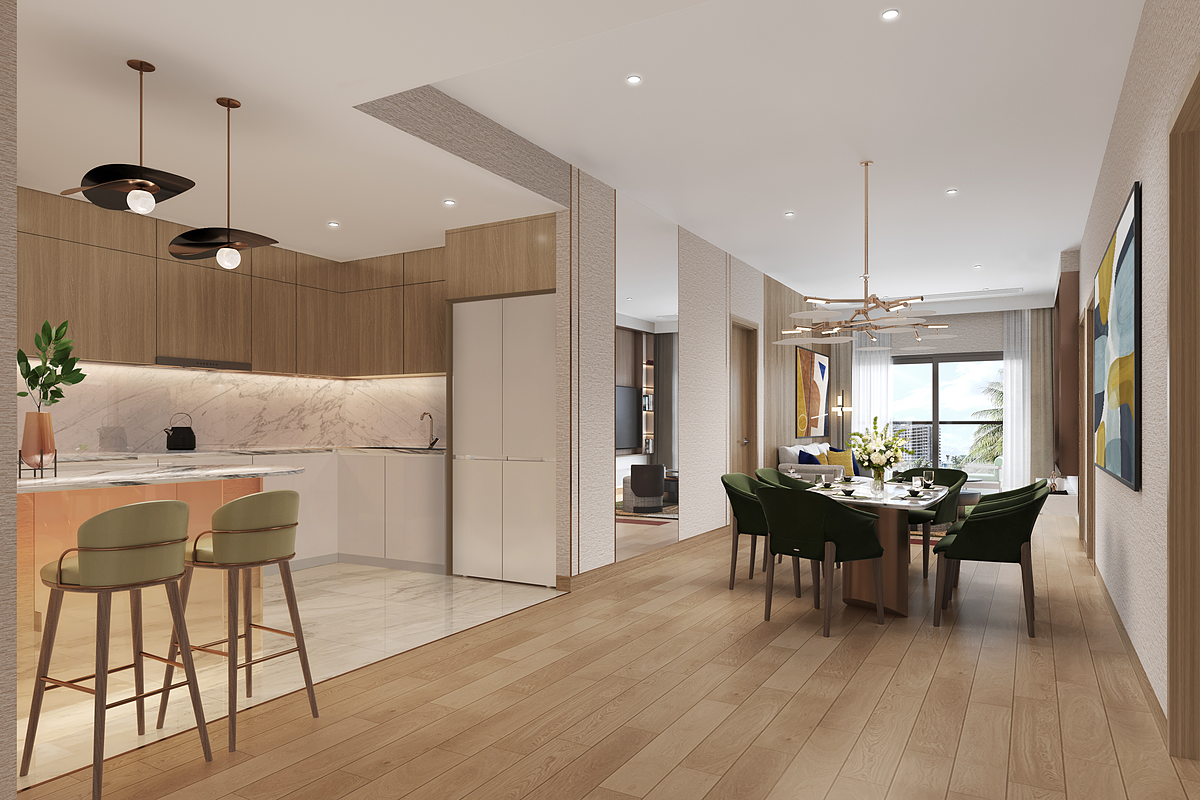 Mỗi căn hộ không chỉ là một nơi để ở mà là một chốn để quay về, một nơi để ôm ấp, chăm sóc, yêu chiều và bảo vệ bản thân cùng những người thân yêu.