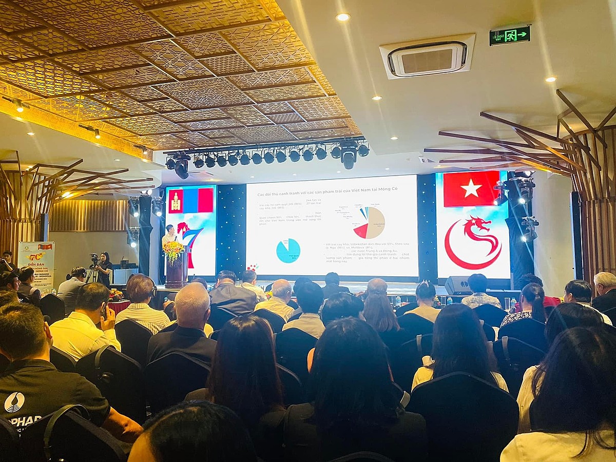 Thông tin từ Diễn đàn xúc tiến nông sản Việt Nam-Mông Cổ cho thấy, mặt hàng trái cây là thế mạnh của Việt Nam, trong khi thịt gia súc là thế mạnh của Mông Cổ.