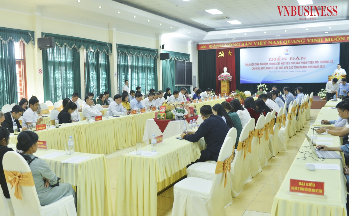 Chuyển đổi số đang là hướng đi bền vững trong tiêu thụ sản phẩm, giúp khu vực KTTT, HTX tự chủ trong sản xuất và định hướng đầu ra cho sản phẩm của mình