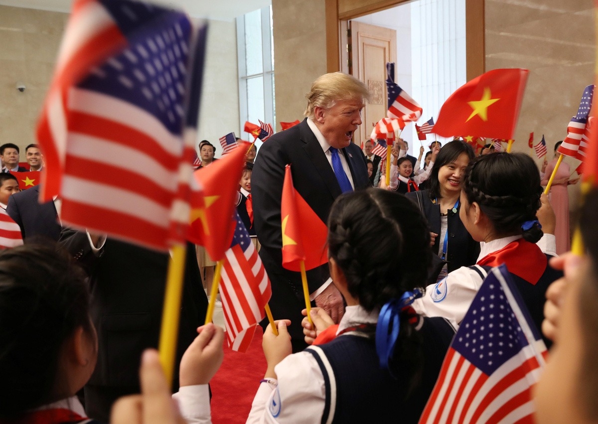 Tổng thống đắc cử Mỹ Donald Trump đã đến thăm Việt Nam trong nhiệm kỳ đầu tiên vào năm 2019.