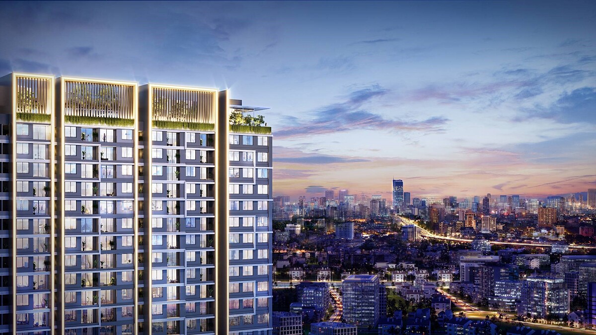 Thị trường căn hộ Hà Nội tăng sức nóng dịp cuối năm &lpar;Ảnh: Dự án Hanoi Melody Residences&rpar;.