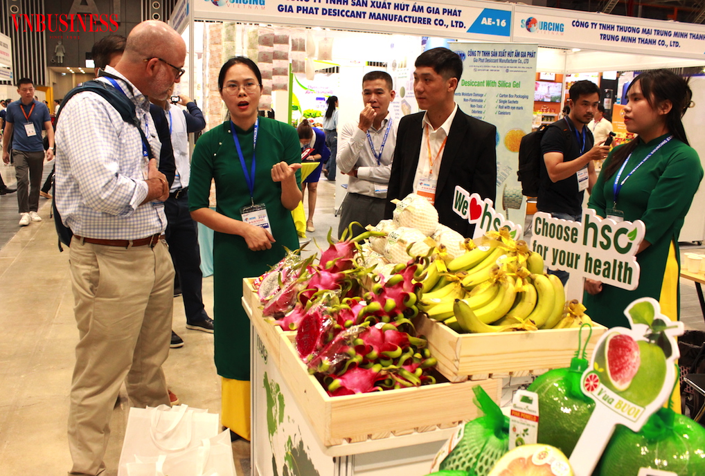 Các nhà thu mua quốc tế dành sự quan tâm lớn đến mặt hàng rau quả của Việt Nam.