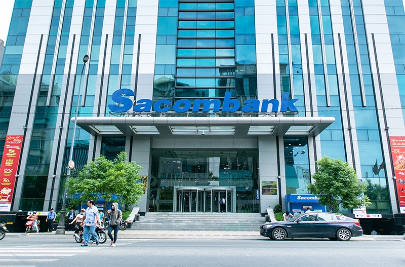Sacombank đang có 5 cổ đông sở hữu từ 1% vốn điều lệ của ngân hàng.