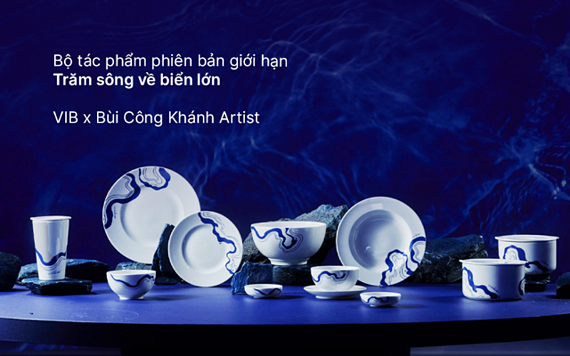 Quà tặng của VIB cho khách hàng tiền gửi dịp Tết Nguyên đán 2025.