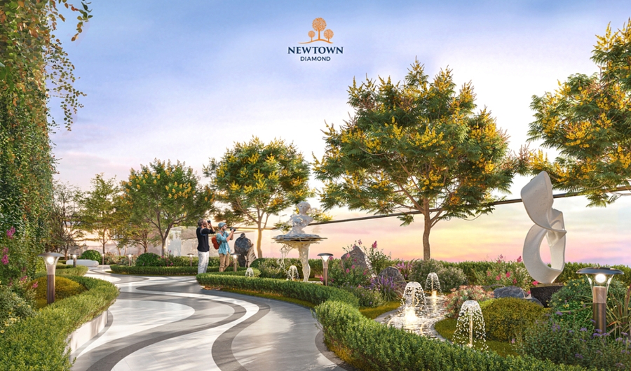 Phong cách nghỉ dưỡng tràn ngập khắp tổ hợp mang lại những giá trị thể chất có thể coi là “độc bản” cho các chủ nhân căn hộ.