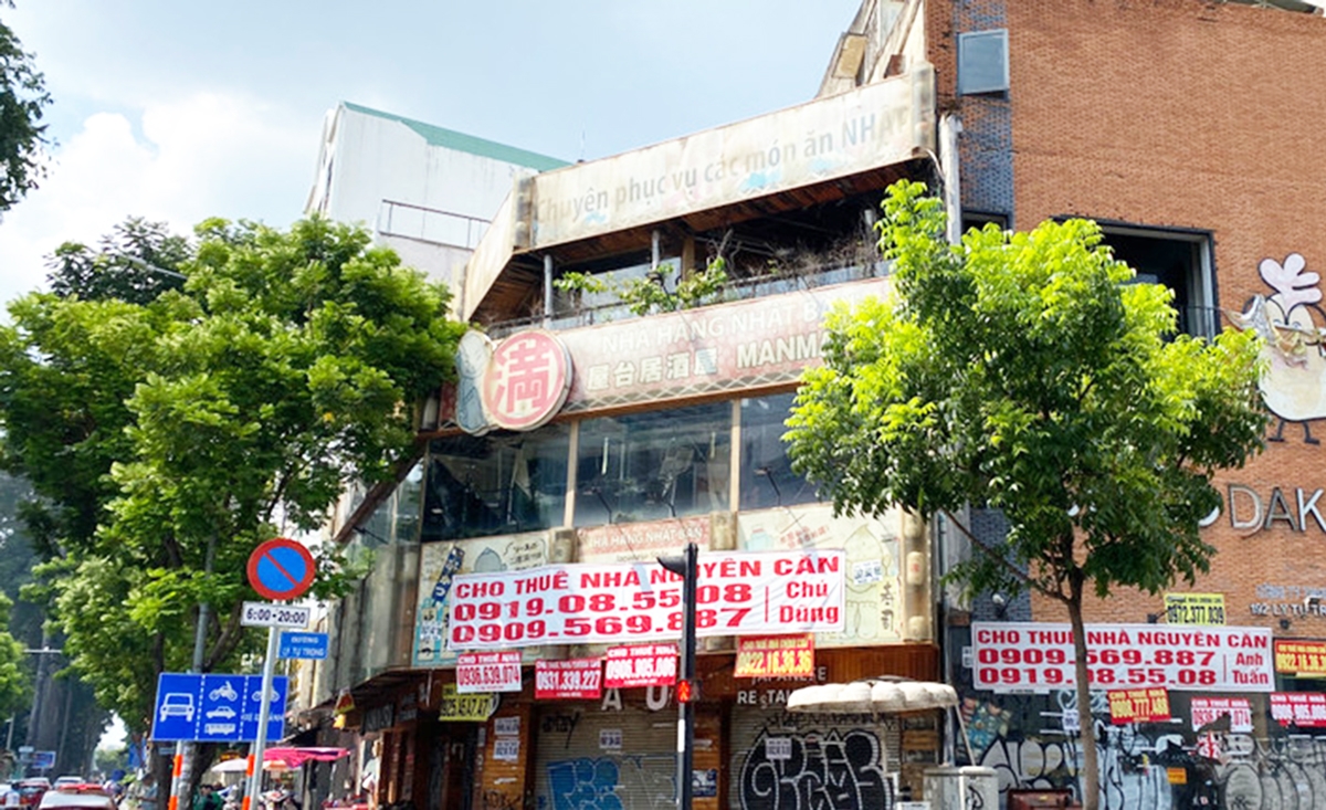 Mặt bằng nhà phố TP.HCM đối diện áp lực tỷ lệ lấp đầy thấp &lpar;Ảnh minh họa: NM&rpar;